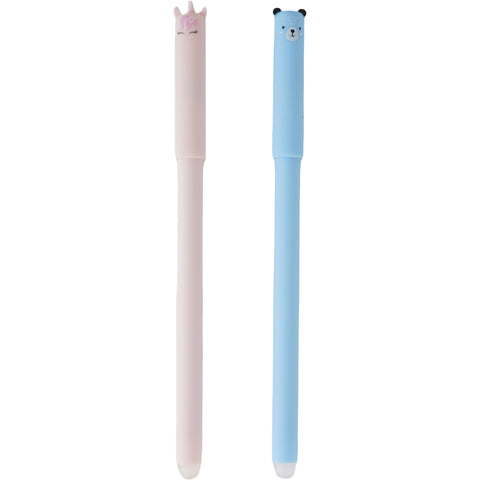 Esferográfica Apagável Unicorn/Urso 2 Unidades