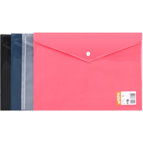 Classificador Envelope A4 com Mola (várias cores) Note!