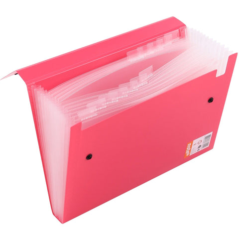 Pasta Fole A4 Com 12 Divisórias Sortido Note!