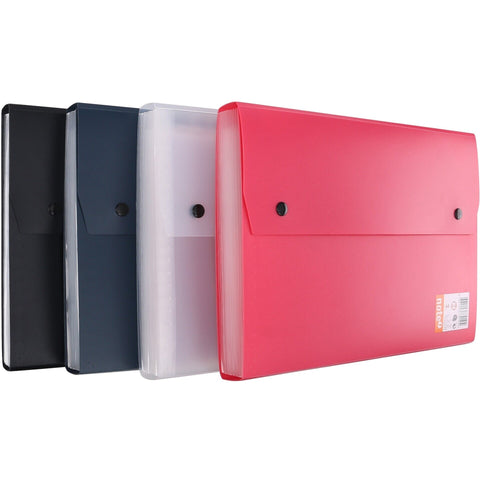 Pasta Fole A4 Com 12 Divisórias Sortido Note!