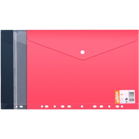 Classificador Envelope A4 com 11 Furos (várias opções) Note!