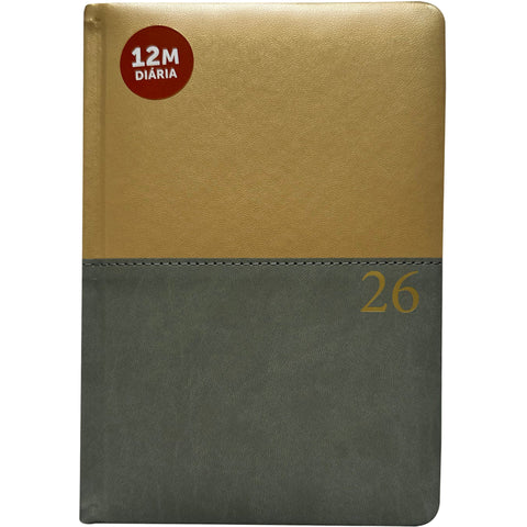 Agenda A5 Bicolor Metalizada Note! (artigo sortido)