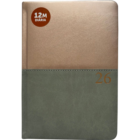 Agenda A5 Bicolor Metalizada Note! (artigo sortido)