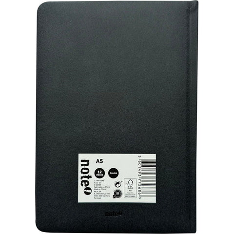 Agenda A5 Basic Vert Note! (artigo sortido)