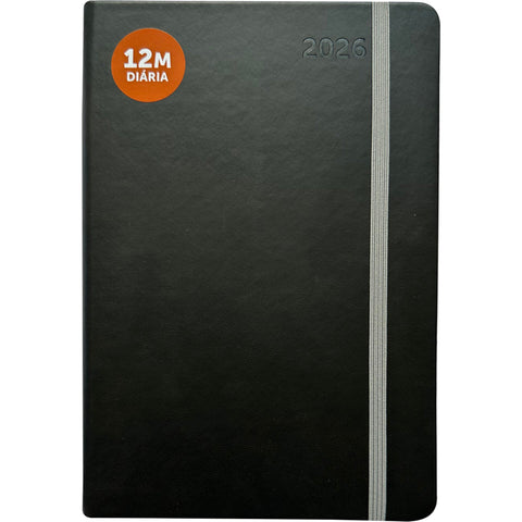 Agenda A5 Basic com Elástico Color Note! (artigo sortido)