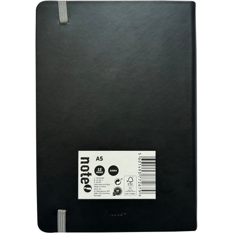 Agenda A5 Basic com Elástico Color Note! (artigo sortido)