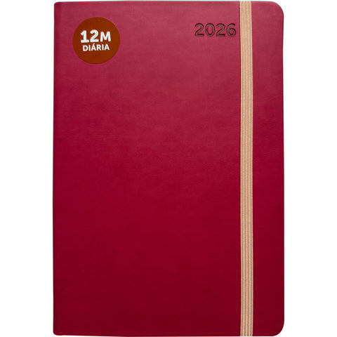 Agenda A5 Basic com Elástico Color Note! (artigo sortido)