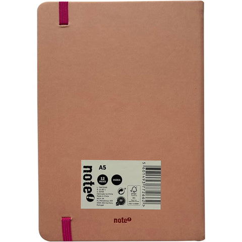 Agenda A5 Pastel com Elástico Note! (artigo sortido)