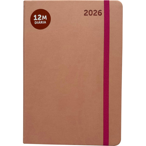 Agenda A5 Pastel com Elástico Note! (artigo sortido)