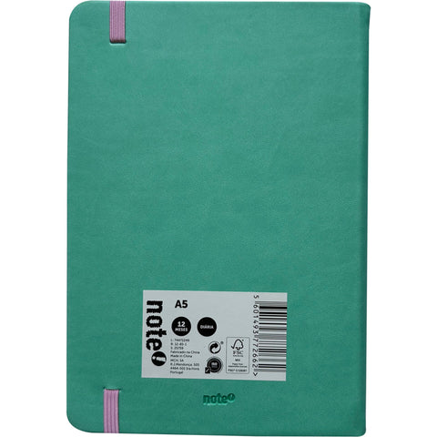 Agenda A5 Pastel com Elástico Note! (artigo sortido)