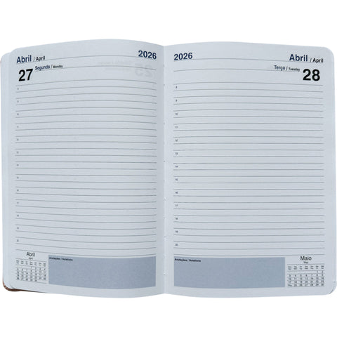 Agenda A5 Pastel com Elástico Note! (artigo sortido)