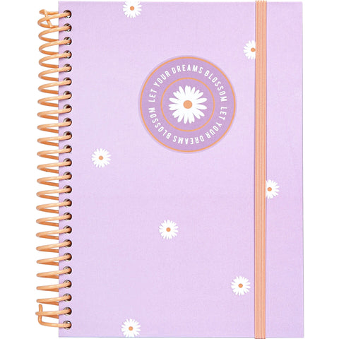 Caderno Espiral A5 100 Folhas 80G Bloom Mayfair