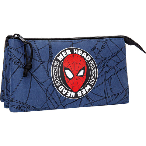 Estojo Triplo Action Spiderman