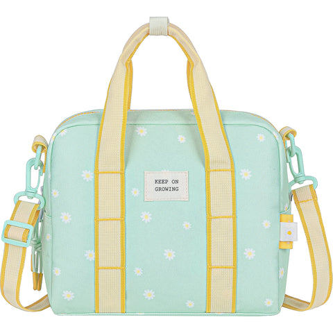 Saco Lanche Daisy Keep On Growing Mint