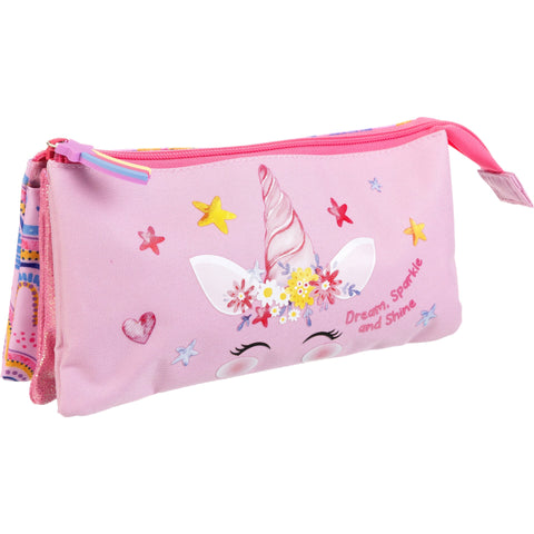 Estojo Triplo Unicorn 25 Note!