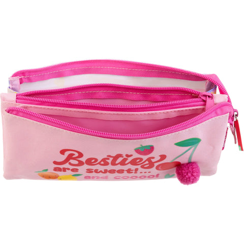 Estojo Triplo Frutas Note!