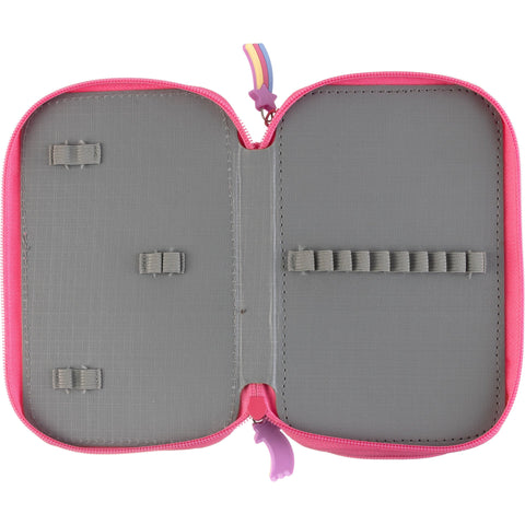 Estojo Reto 2 Divisórias Unicorn 25 Note!