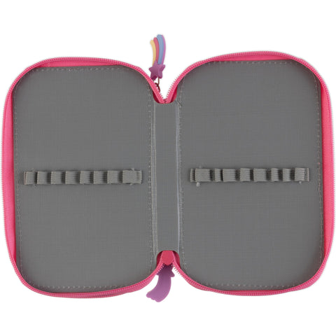 Estojo Reto 2 Divisórias Unicorn 25 Note!