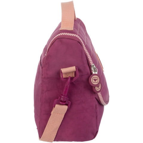 Saco Lanche Puffy Rosa Note!