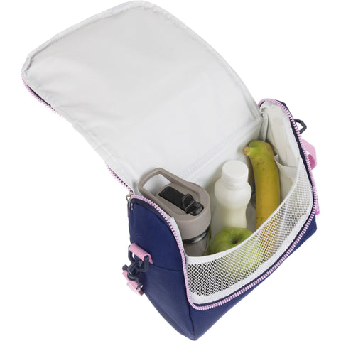 Saco Lanche Puffy Azul Note!