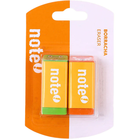 Conjunto 2 Borrachas Retangulares Color