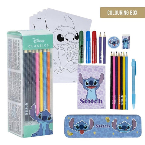 Box Conjunto Colorir Stitch