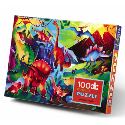 Puzzle 100 Pcs Holographic/Dinosaurs
