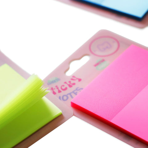 Bloco Notas Aderent Neon Marshmallow