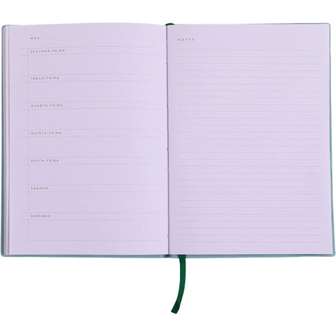 Agenda A5 Não Datada Semanal In Time (várias opções) Note!
