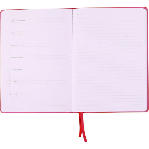 Agenda A5 Não Datada Semanal Organize (várias opções) Note!