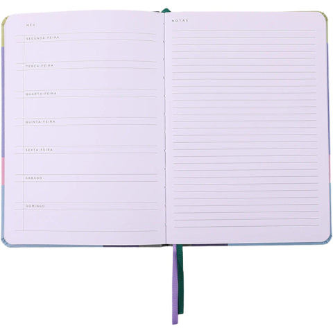 Agenda A5 Não Datada Semanal Happiness (várias opções) Note!