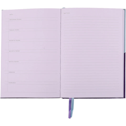 Agenda A5 Não Datada Semanal Plan (várias opções) Note!