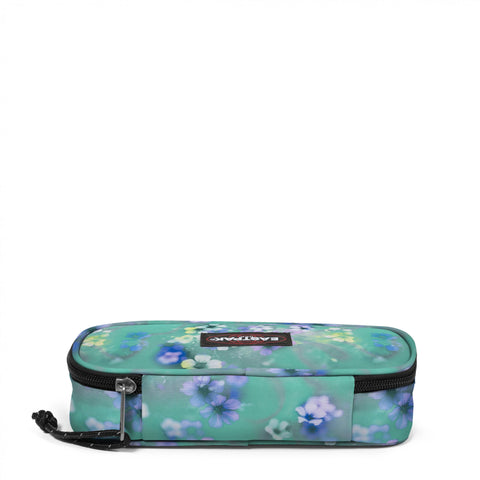 Estojo Oval Single - Flora Fade Aqua