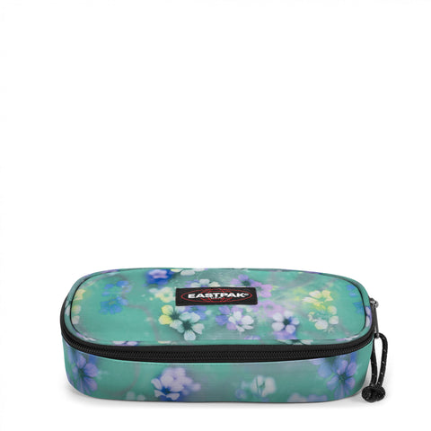 Estojo Oval Single - Flora Fade Aqua