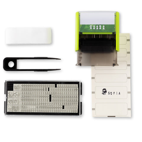 Kit Carimbos/Etiquetas Stamp & Stickers Note!