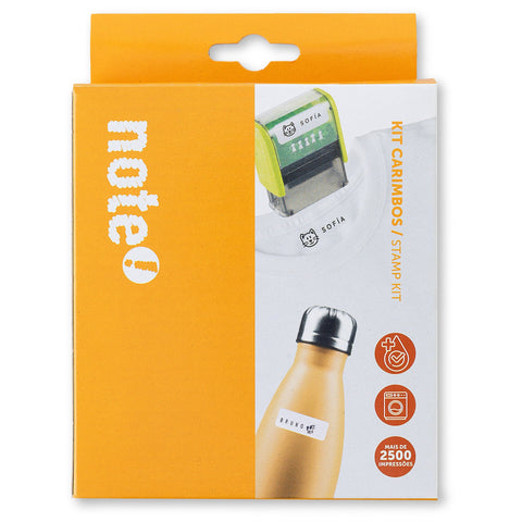 Kit Carimbos/Etiquetas Stamp & Stickers Note!