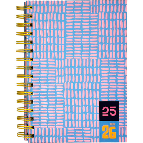 Agenda A5 2026 Espiral 16M Semanal Guell Note!