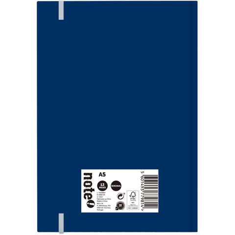 Agenda A5 2026 12 Meses Semanal Essential Note!