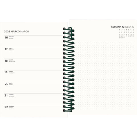 Agenda A5 2026 Esp 12M Sem Animals Note!