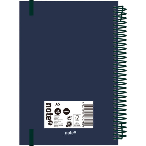 Agenda A5 2026 Esp 12M Sem Animals Note!