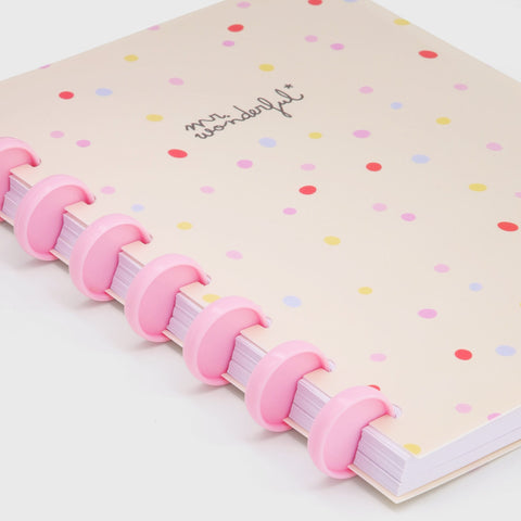Caderno A5 - Bolinhas