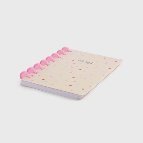Caderno A5 - Bolinhas