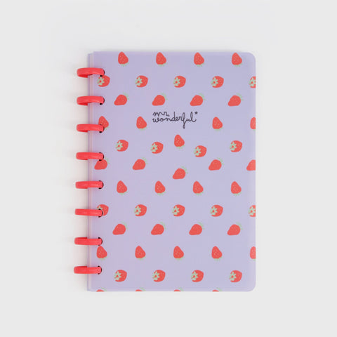 Caderno A5 - Morangos