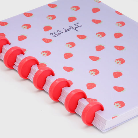 Caderno A5 - Morangos