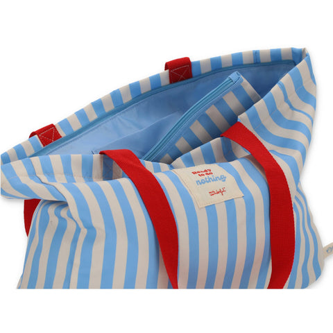 Bolsa Risca Azul Branca - Red To Go
