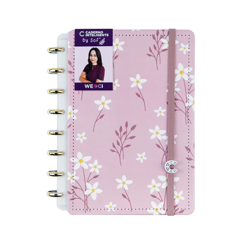 Caderno Inteligente A5 Pink Blossom By Sof