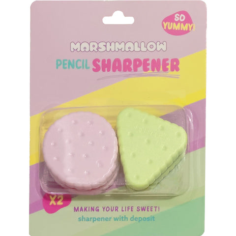 Apara Lápis 2 Unidades Marshmallow