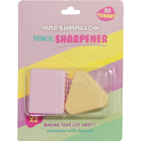 Apara Lápis 2 Unidades Marshmallow