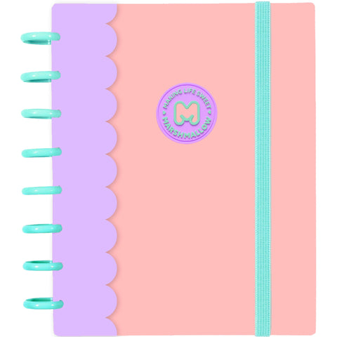 Caderno Disco A5 Duo Marshmallow