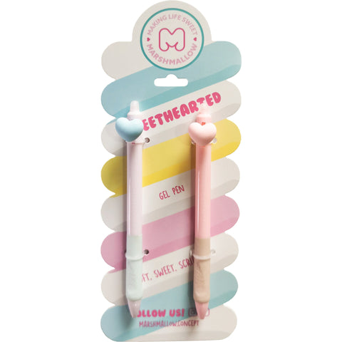 Esferográfica Tinta Apagavel Heart 2 Unidades Marshmallow